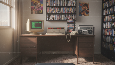 VHS Analog virtual background
